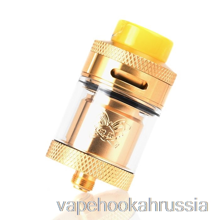 вейп-сок Hellvape X Heathen Dead Rabbit 25 мм RTA Gold